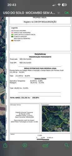 FAZENDA À VENDA - REFLORESTAMENTO OPORTUNIDADE EM CASTRO/PR 
