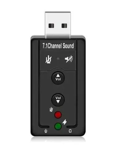 Placa de áudio USB;) entrega gratis