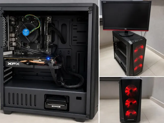 PC GAMER + MONITOR AOC 21,5?- usado