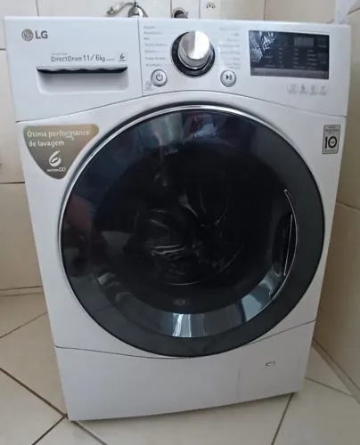 ? LAVA E SECA LG PRIME TOUCH 11KG WD11WP6(A) BRANCA 110V ?