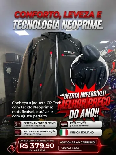 Jaquetas GP Tech ( PROMOÇÃO ) - 379,00