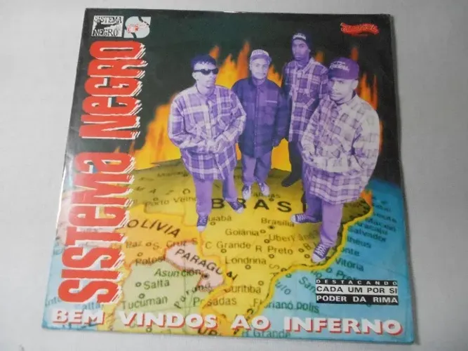 lp sistema negro, bem vindo ao inferno
