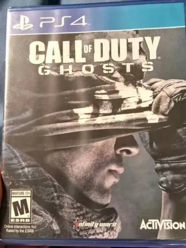 VENDO JOGO FÍSICO CALL OF DUTY GHOST PS4 LEIA A DESCRIÇÃO ?