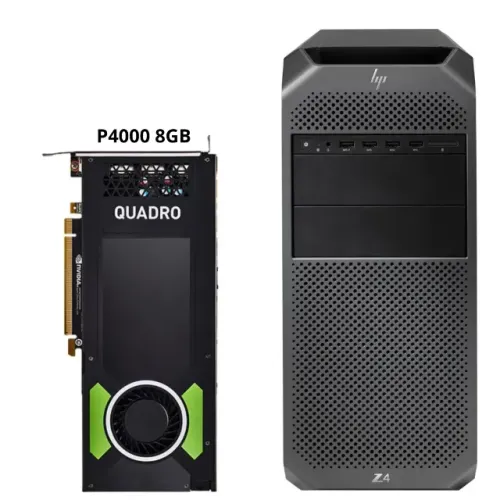 Workstation HP Z4 G4 Xeon 2125W 32GB Ram P4000 8GB SSD 512GB