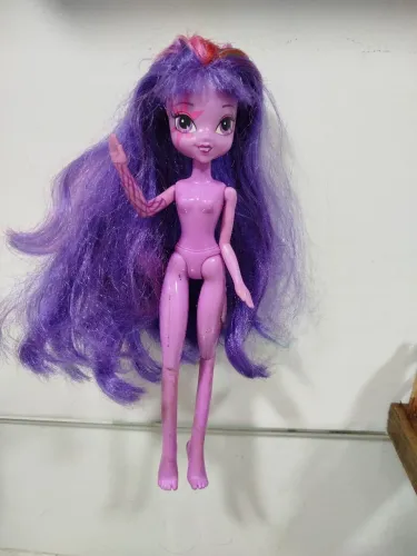 Boneca Antiga Equestria Hirls Twilight Sparkle Articulada Hasbro