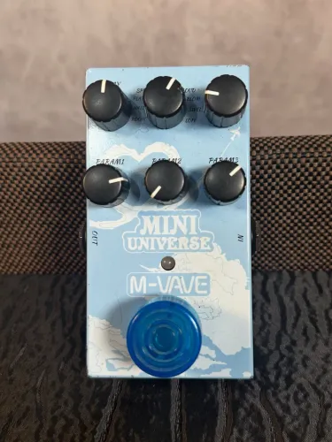 baixa Pedal M-Vave Mini Universe Reverb