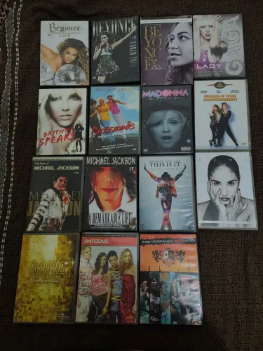 DVD'S Shows Internacionais - Leia a Descrição!