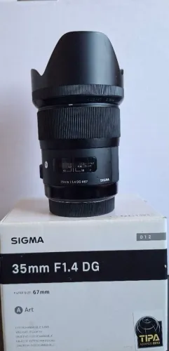 Lente 35 mm 1.4 Sigma. ( para canon)