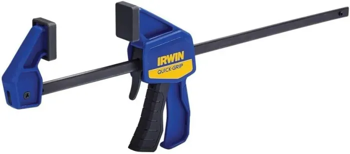 Mini Grampo Irwin Sargento Força de Aperto expansão 63kg Abertura de Garganta de 30cm
