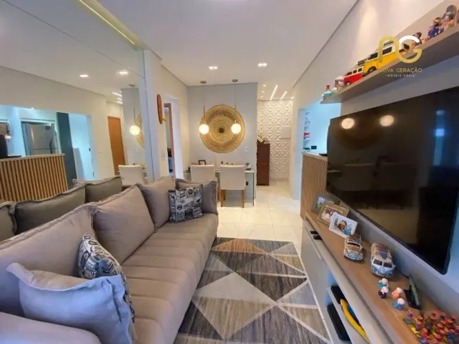 Apartamento com 2 dormitórios à venda, 67 m² por R$ 660.000,00 - Vila Caiçara - Praia Gran