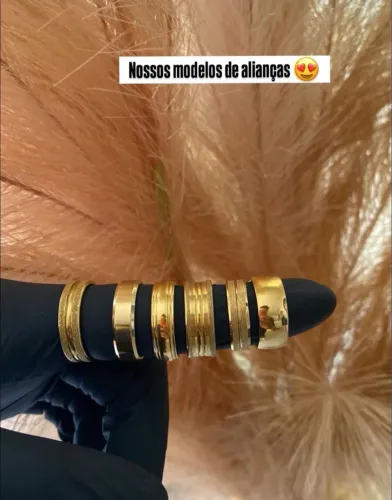 Alianças moeda antiga