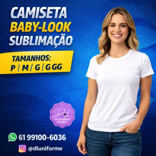 Camiseta para Sublimação 