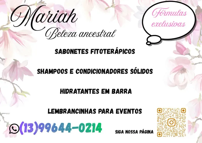 Sabonetes fitoterápicos e artesanais