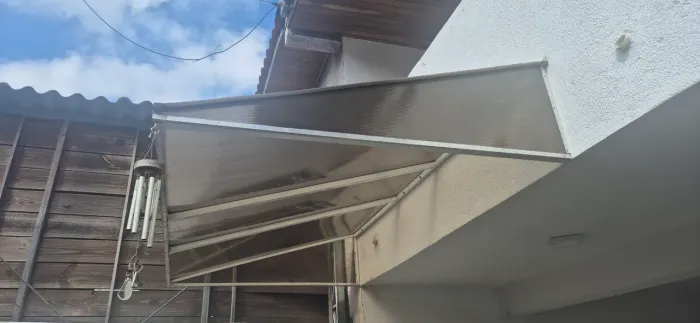 Toldo policarbonato