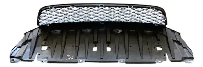 Grade Inferior Honda Civic 2012 2013 2014 2015 2016 Preto Fosco