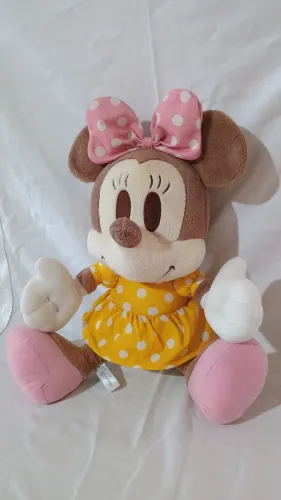 Boneca Minnie Disney de pelúcia 35 cm 