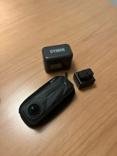 Insta360 X5 8K + 2 Baterias + Carregador SYMIK + Acessórios