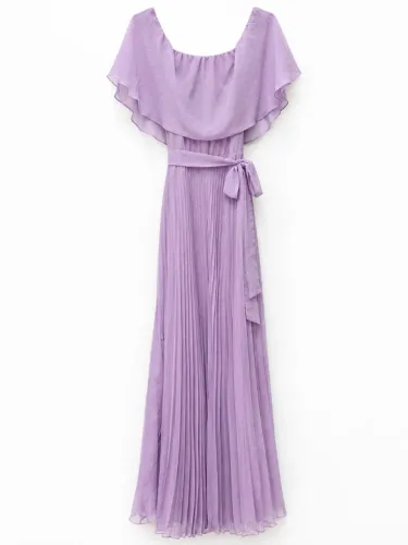Vestido de festa lilás 
