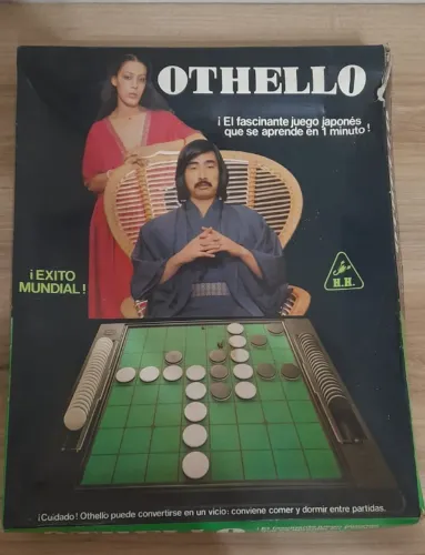 Jogo Antigo Japonês Othello  - H.H. (Usado)