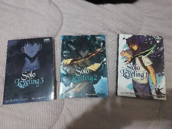 Coleção Solo Leveling 1 ao 3