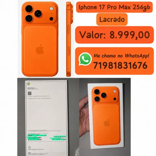 Iphone 17 Pro Max 256gb lacrado