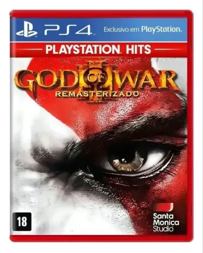 Jogo God Of War 3 Remastered Ps4 Novo lacrado