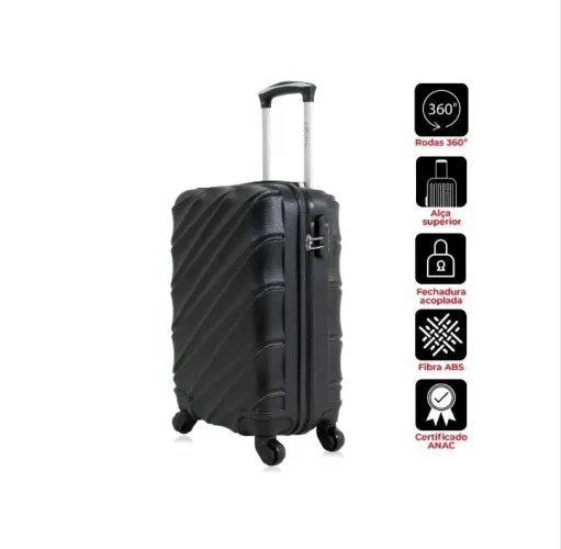 Mala de viagem pequena de bordo 10kg