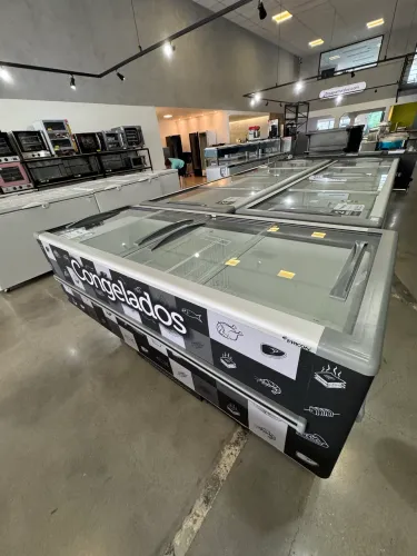 Ilha de congelados 2,00 metros led nova