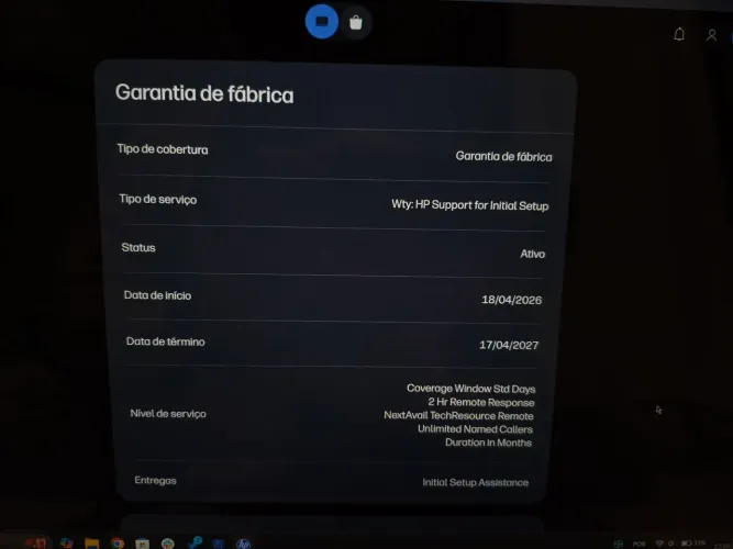 Notebook HP conversível 2 em 1 - lançamento - 10 meses de garantia!