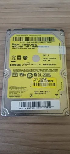 HD 500GB SAMSUNG
