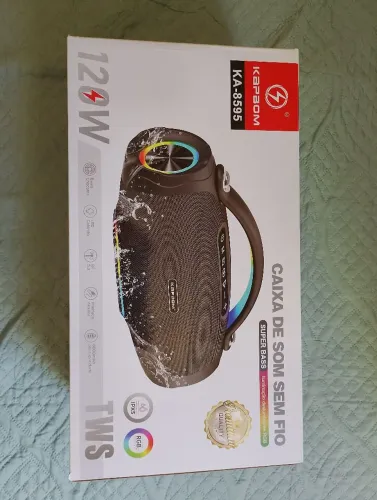 Boombox Kapbom - Caixa de som Bluetooth com excelente som !
