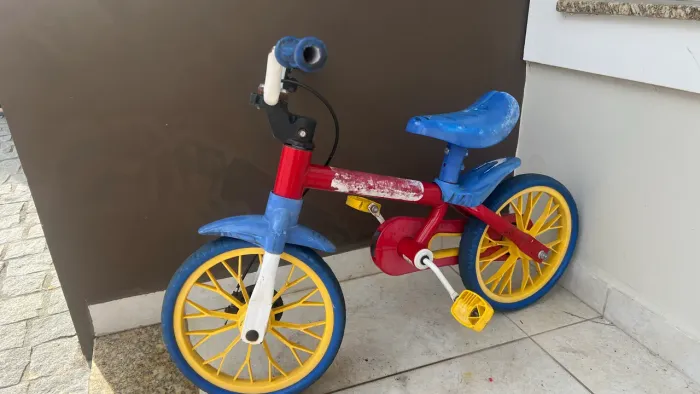Bicicleta Infantil Aro 12 - Usada - Funcionando