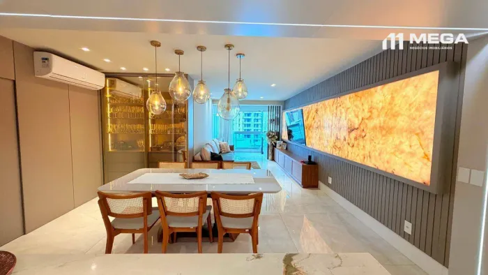 Apartamento com 3 dormitórios à venda, 150 m² por R$ 2.190.000 - Praia da Costa - Vila Vel