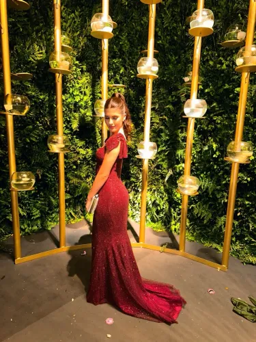 Vestido luxuoso 