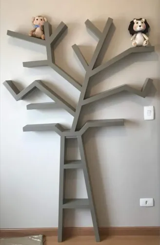 Árvore Estante Infantil/Bebê MDF 