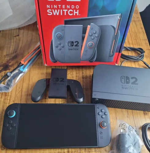 Nintendo Switch 2 Na Caixa Novinho
