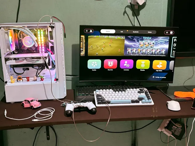 Pc completo gamer.