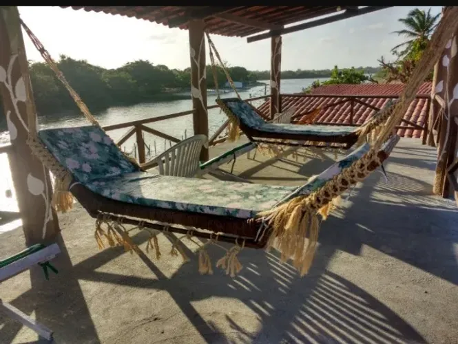 Cumbuco, Pousada beira da Lagoa p/100 pessoas