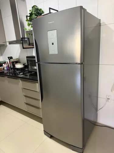 Geladeira Panasonic Inox Duplex 435l