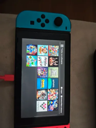 Nintendo switch v1 128gb desbloqueado