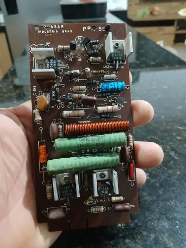 Placa de saída Amplificador Quasar QA-5500