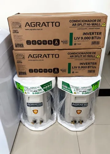 Ar condicionado agratto inverter