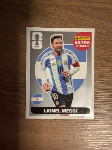Figurinha legend World Cup 2026-Messi prata copa do mundo 2026 panini