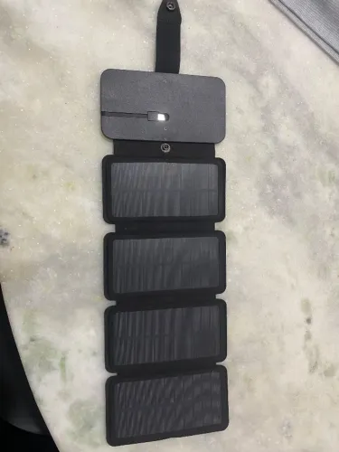 Carregador solar para celular