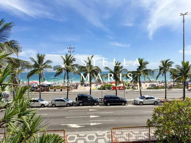 Ipanema, Av. Vieira Souto, apartamento reformado, 488m2, com vista panoramica para praia d