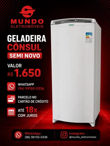 Geladeira seminova