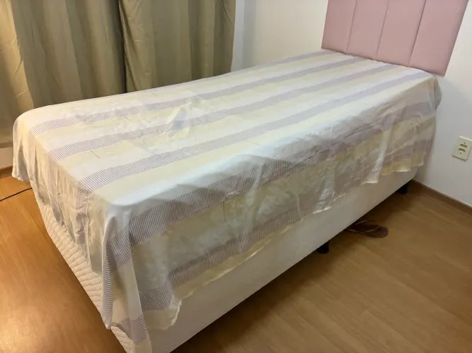 Cama Box Solteiro + Colchão