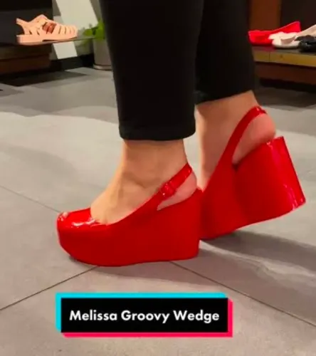Melissa Groovy Wedge nº36 NOVA NA CAIXA
