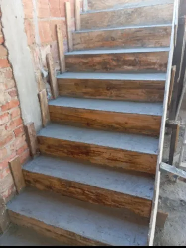 Escadas , obra e contrução.