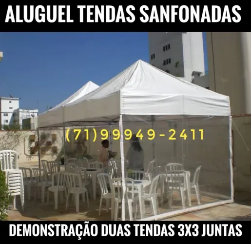 Alugo toldo locação tendas entrega rápida imediata